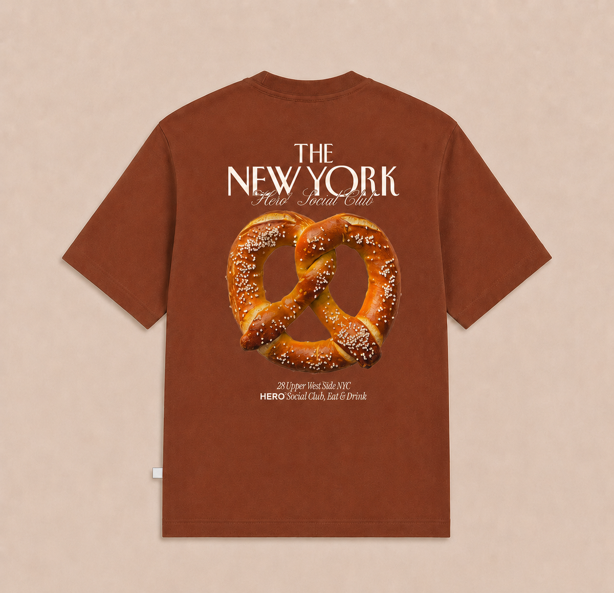 T-SHIRT MAURICETTE TEE - MOKA