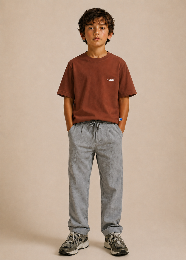 T-SHIRT MAURICETTE KID - MOKA