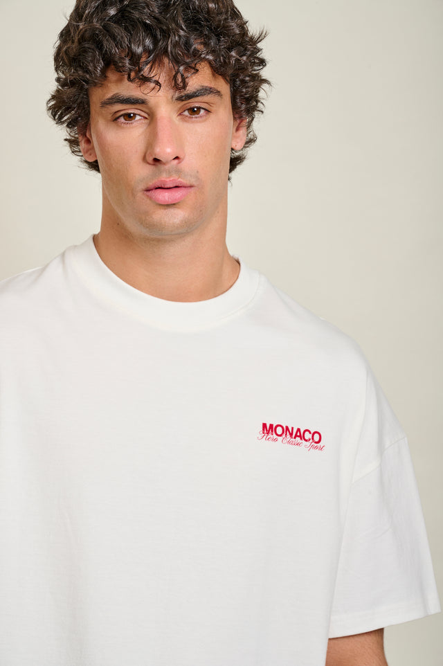 T-SHIRT MONTECARLO - OFF WHITE