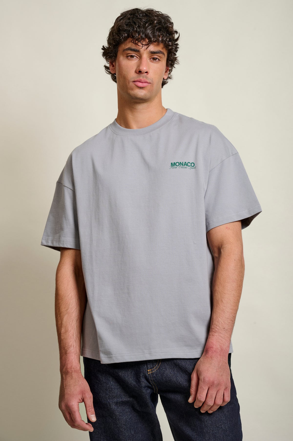 T-SHIRT MONTECARLO - ACIER