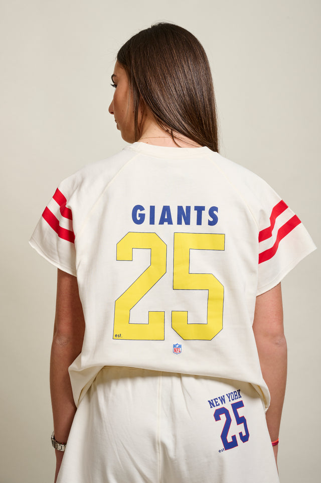 SWEAT MANCHES COURTES NFL - OFF WHITE