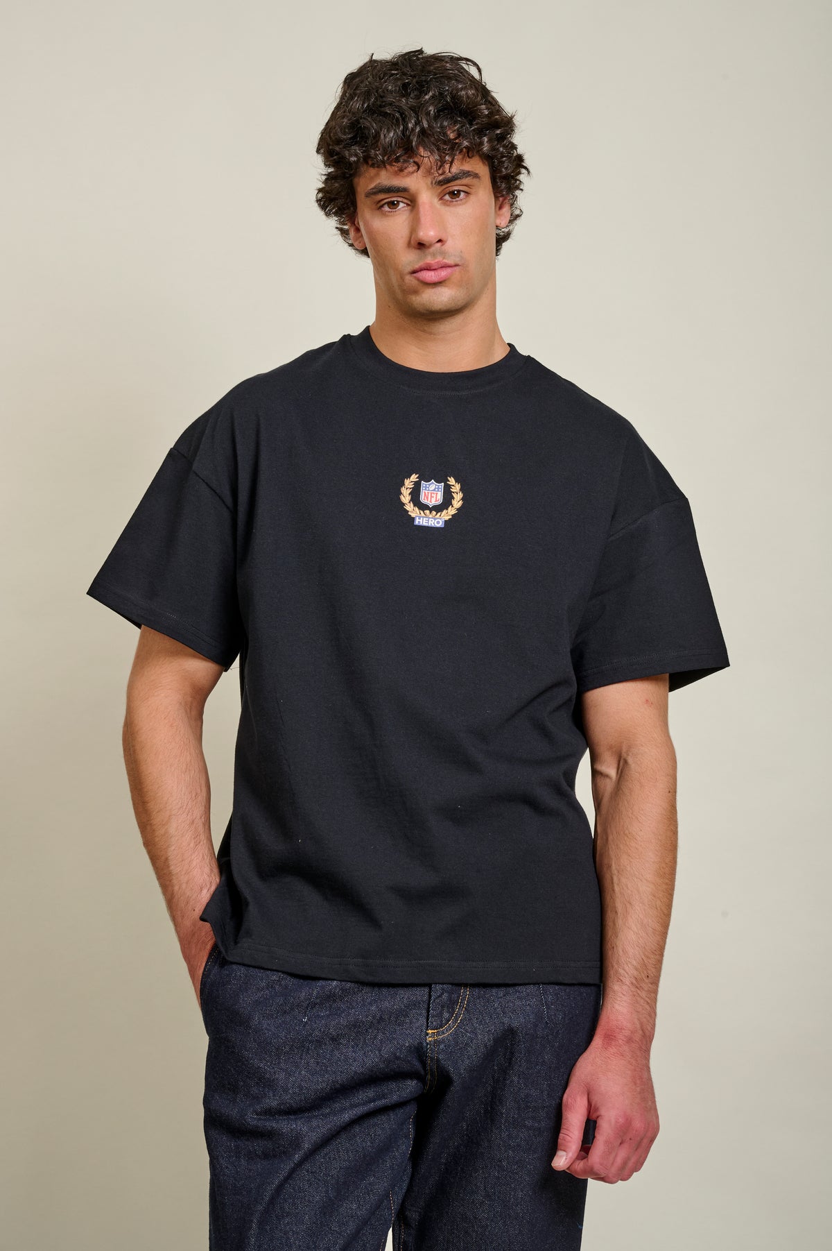 T-SHIRT NFL TROPHEE - BLACK