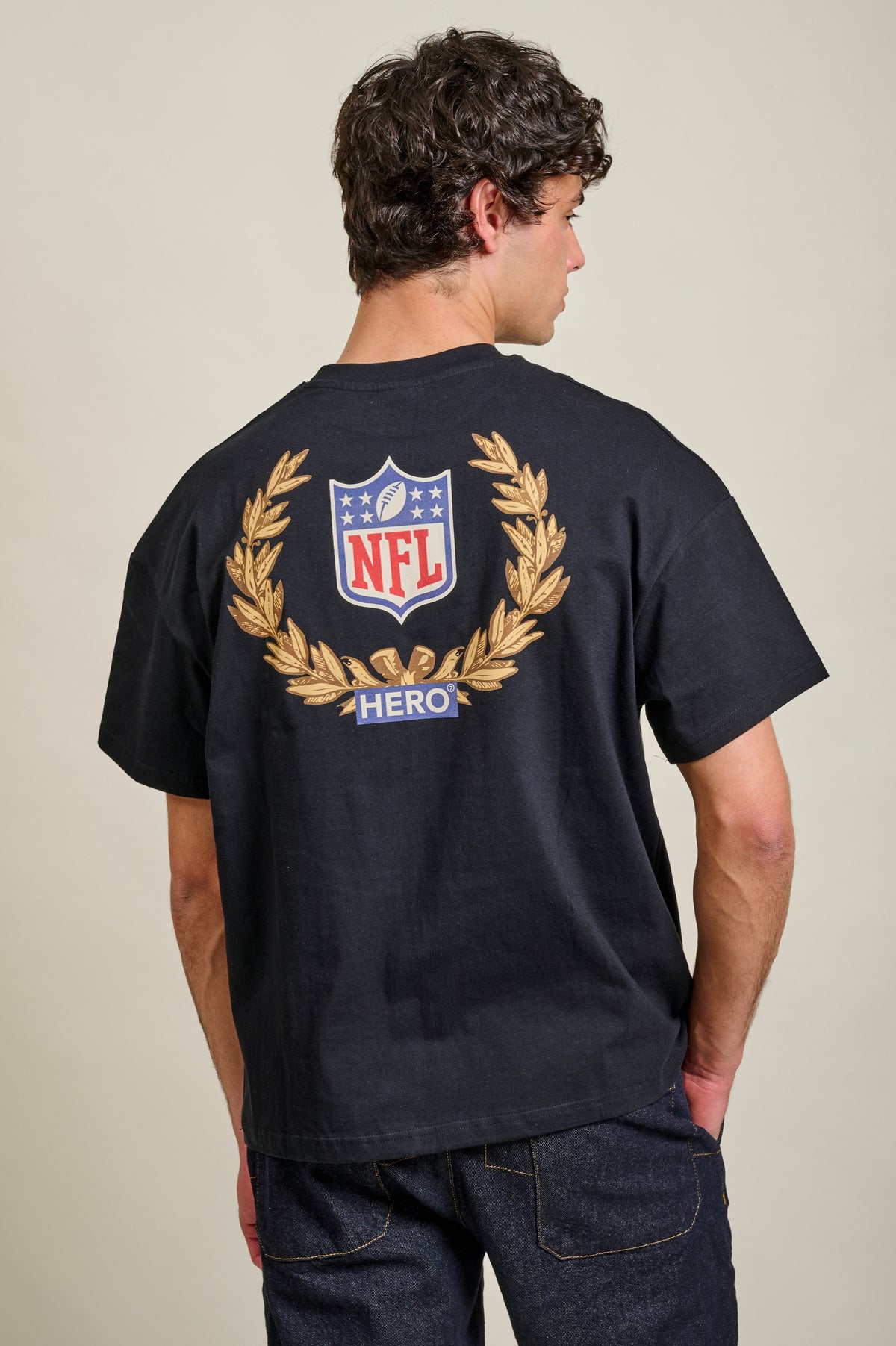 T-SHIRT NFL TROPHEE - BLACK