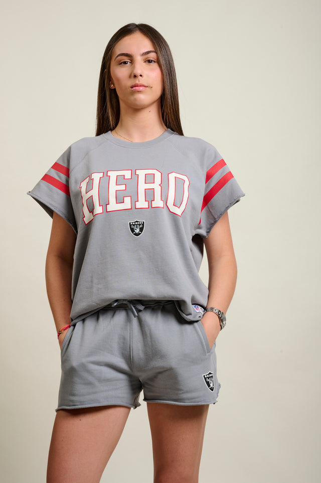 SHORT NFL W - ACIER