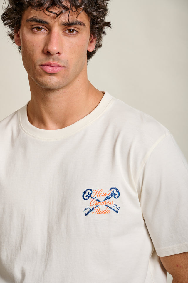 T-SHIRT NOTRE DAME - OFF WHITE