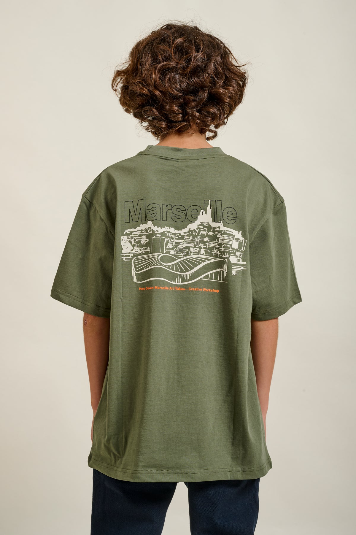 T-SHIRT OLYMPIC 26 K - KAKI