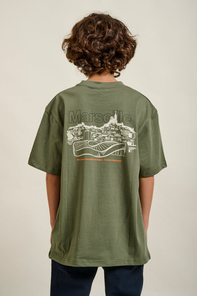T-SHIRT OLYMPIC 26 K - KAKI