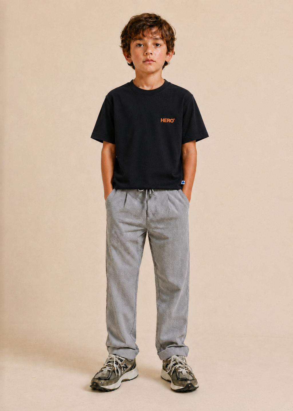T-SHIRT OLYMPIC TEE KID - BLACK