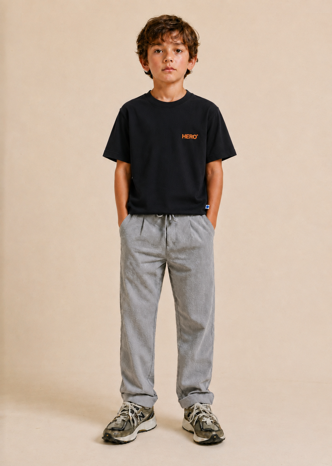 T-SHIRT OLYMPIC TEE KID - BLACK