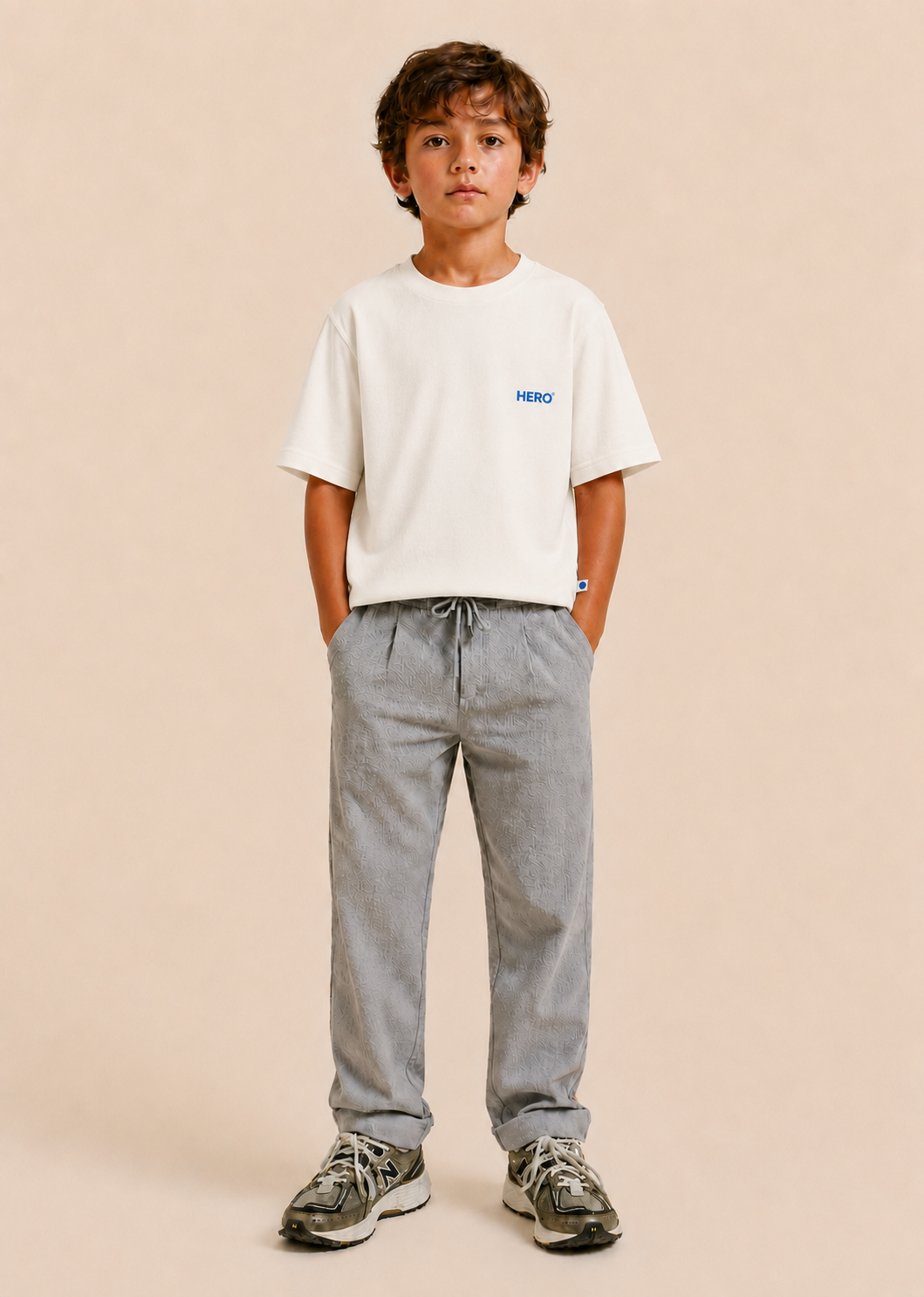 T-SHIRT OLYMPIC TEE KID - WHITE