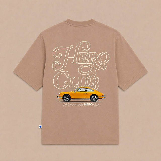 T-SHIRT P911 TEE - BEIGE