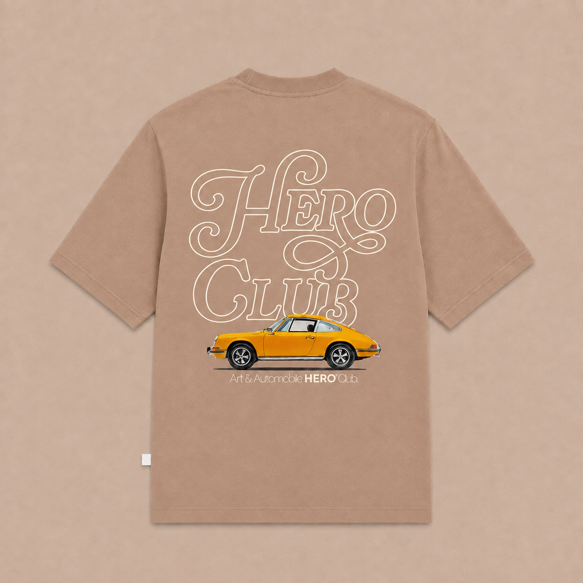 T-SHIRT P911 TEE - BEIGE