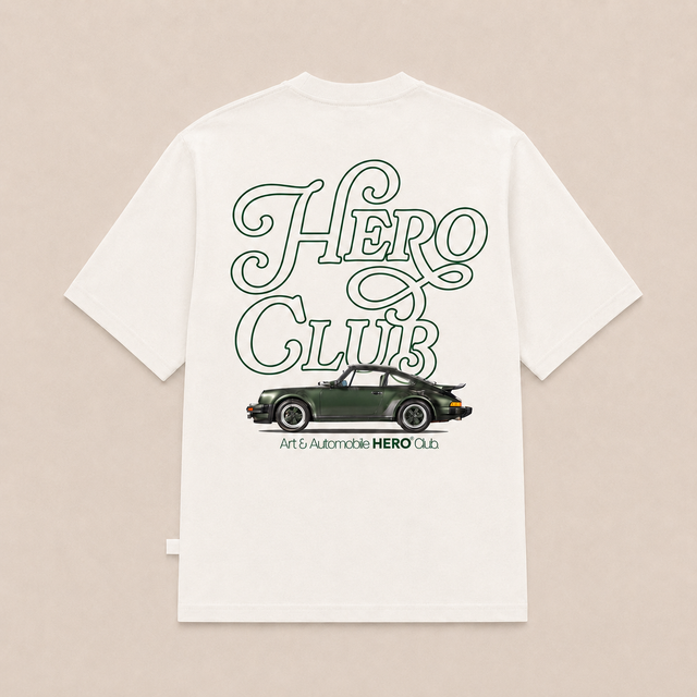 T-SHIRT P911 TEE - OFF WHITE