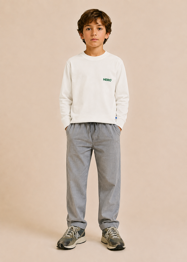 T-SHIRT P911 ML KID - OFF WHITE