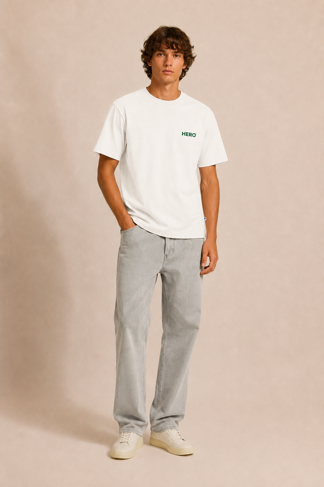 T-SHIRT P911 TEE - OFF WHITE