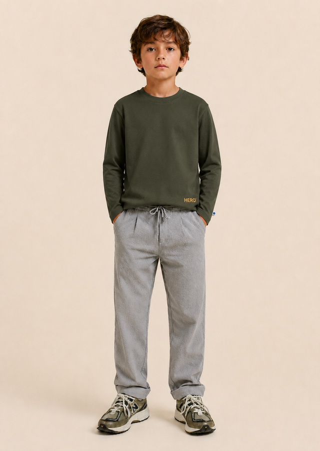 T-SHIRT PASTRAMI KID ML - MILITARY
