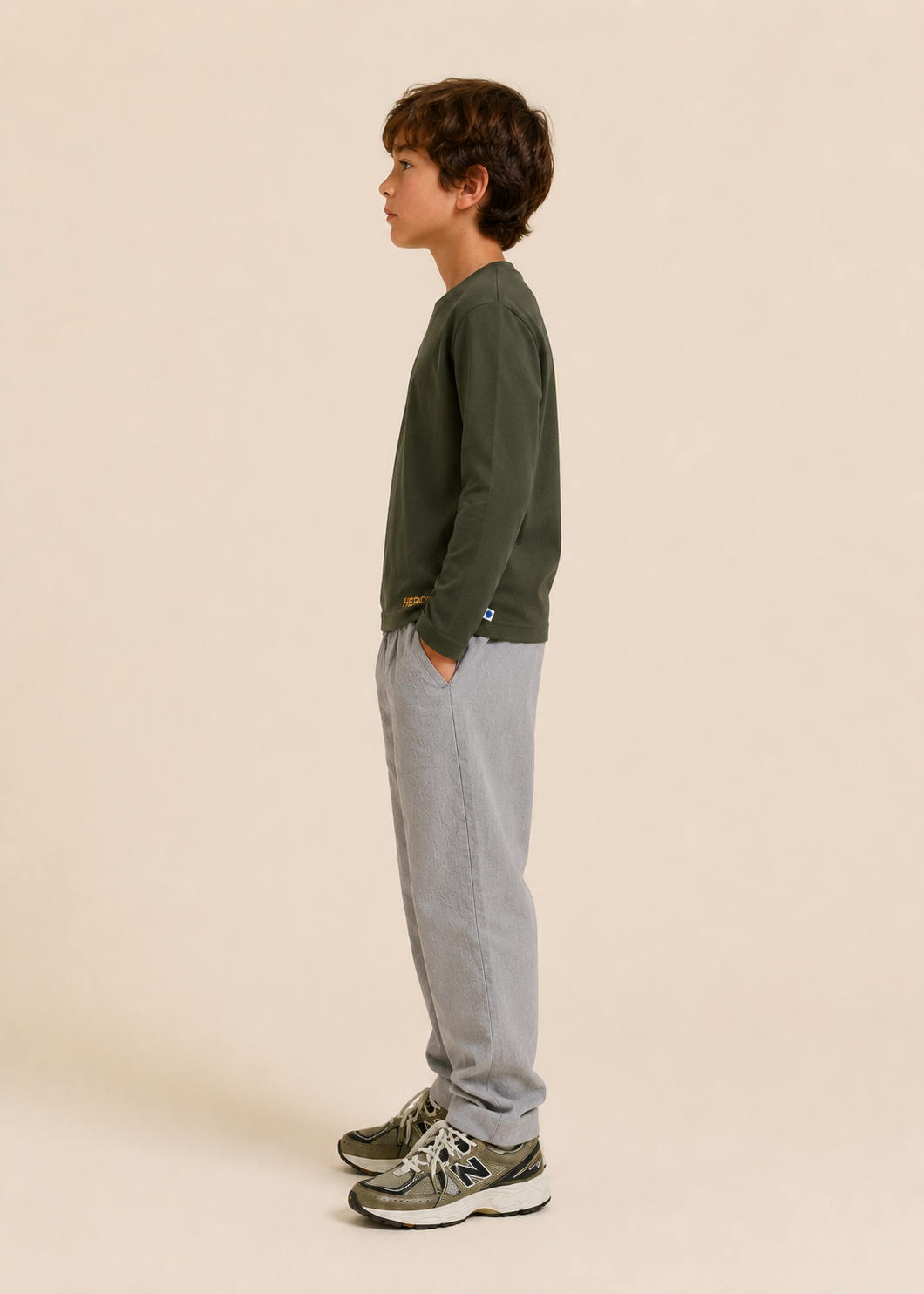 T-SHIRT PASTRAMI KID ML - MILITARY