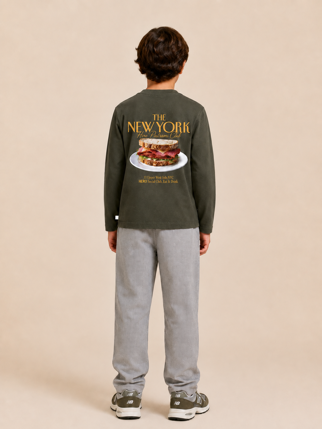 T-SHIRT PASTRAMI KID ML - MILITARY