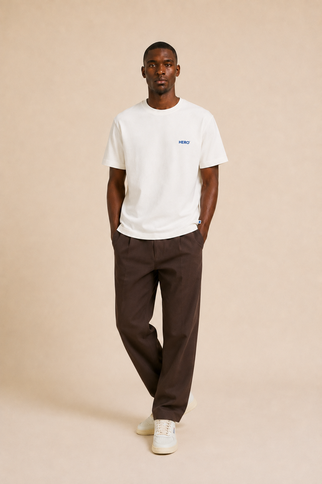 T-SHIRT PEACE TEE - OFF WHITE