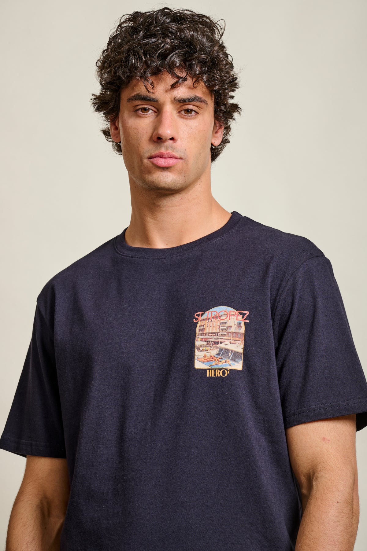 T-SHIRT QUAI DU PORT - NAVY