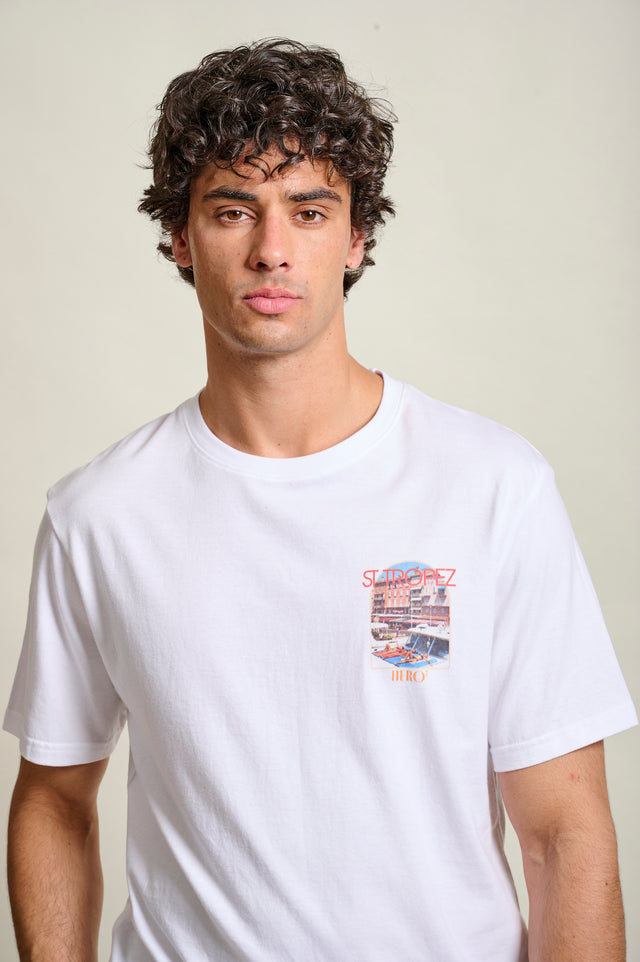T-SHIRT QUAI DU PORT - WHITE