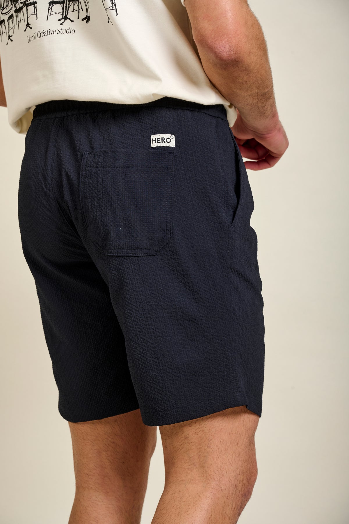 SHORT RHODE - DARK NAVY