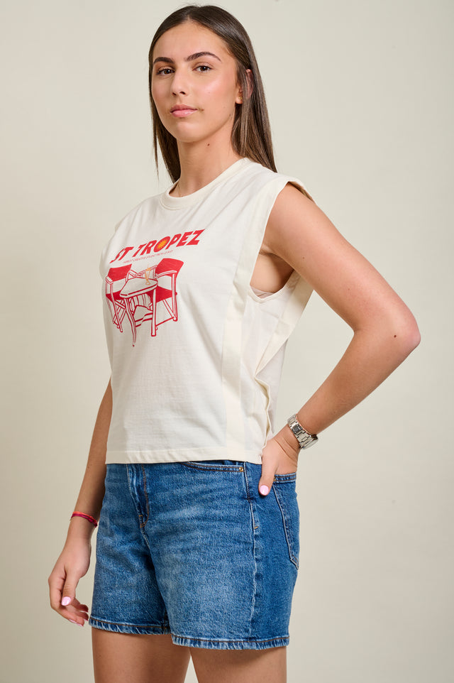 T-SHIRT SENEQUIER WT - OFF WHITE