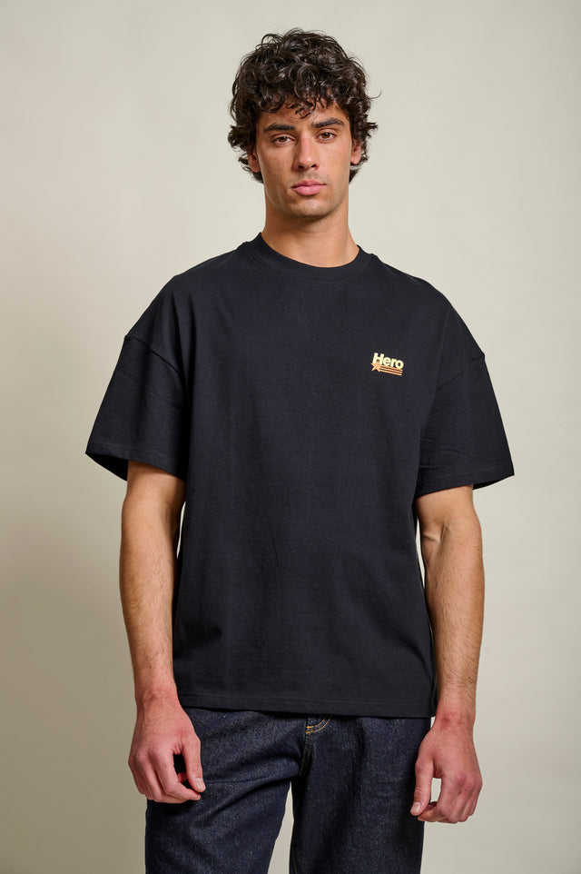 T-SHIRT SUNDAY CAR - BLACK