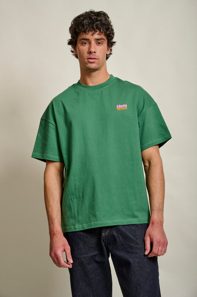 T-SHIRT SUNDAY CAR - BASIL