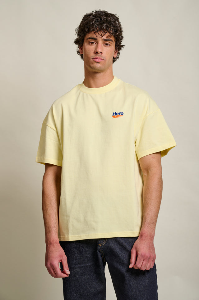 T-SHIRT SUNDAY CAR - YELLOW