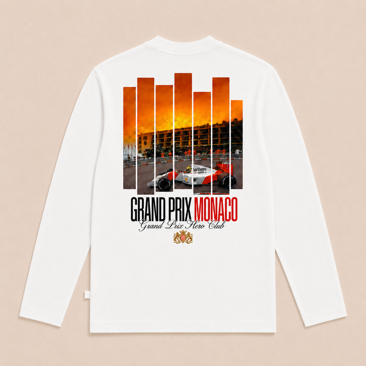 T-SHIRT SUNSET ML - WHITE