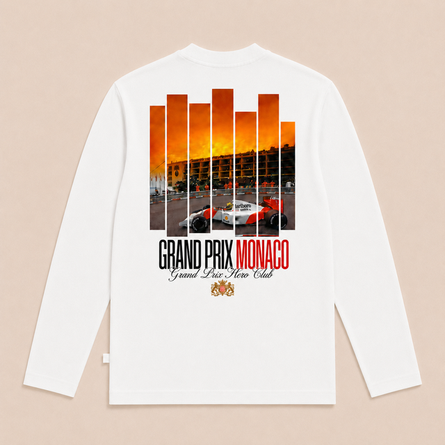 T-SHIRT SUNSET ML - WHITE