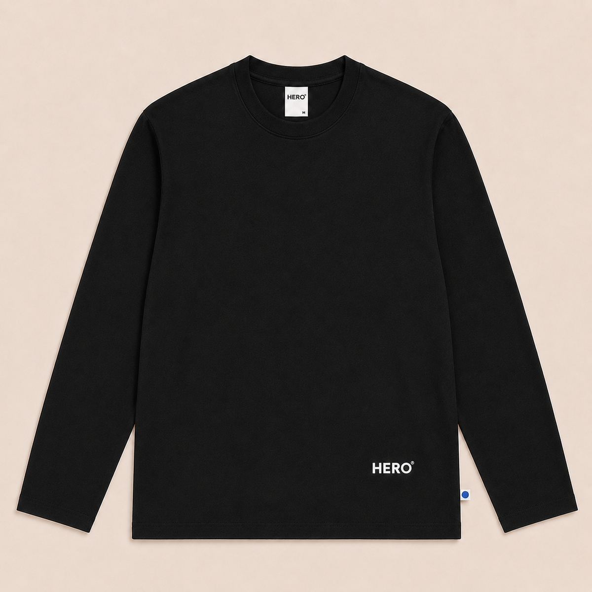 T-SHIRT SUNSET ML - BLACK