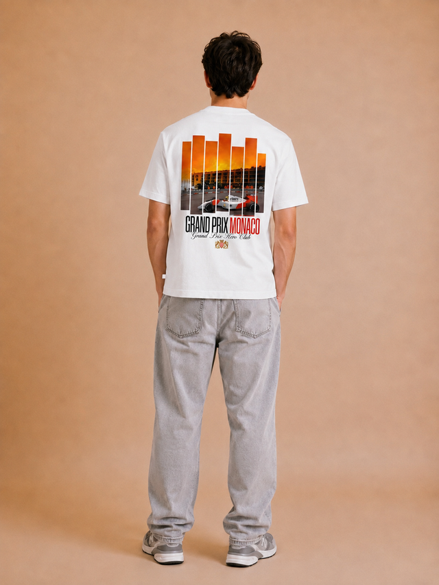T-SHIRT SUNSET - WHITE