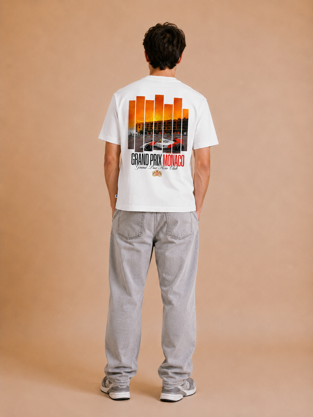 T-SHIRT SUNSET - WHITE