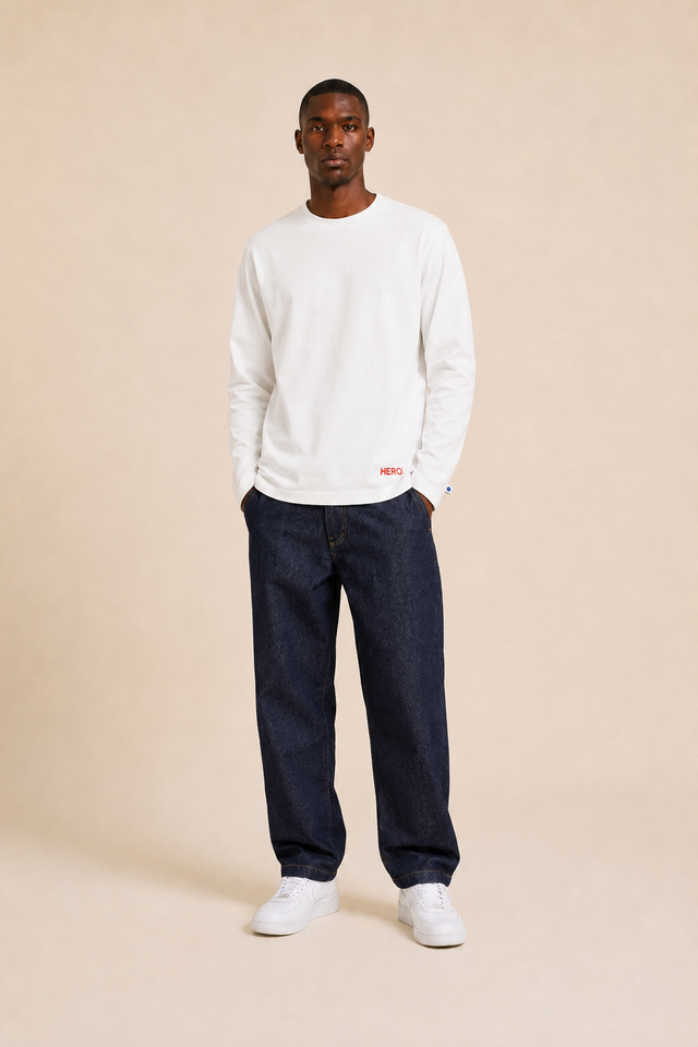 T-SHIRT SUNSET ML - WHITE