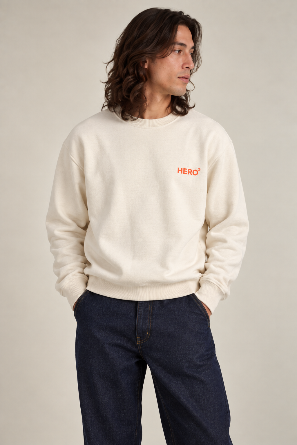 SWEAT MARSEILLE  - OFF WHITE