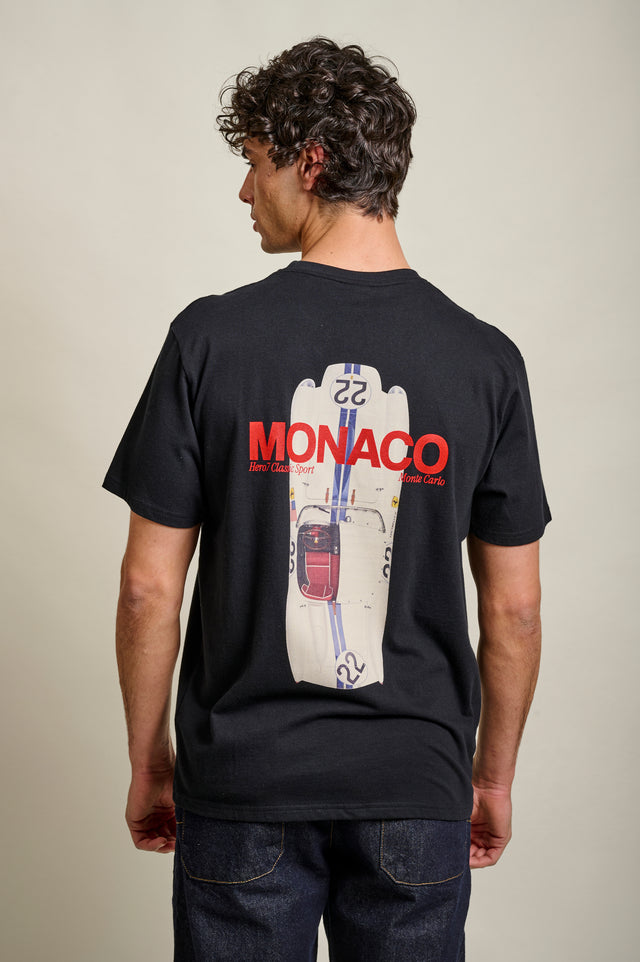T-SHIRT TESTAROSSA - BLACK