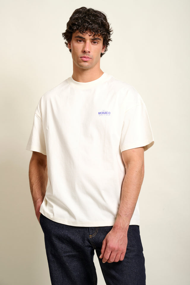 T-SHIRT TESTAROSSA - OFF WHITE