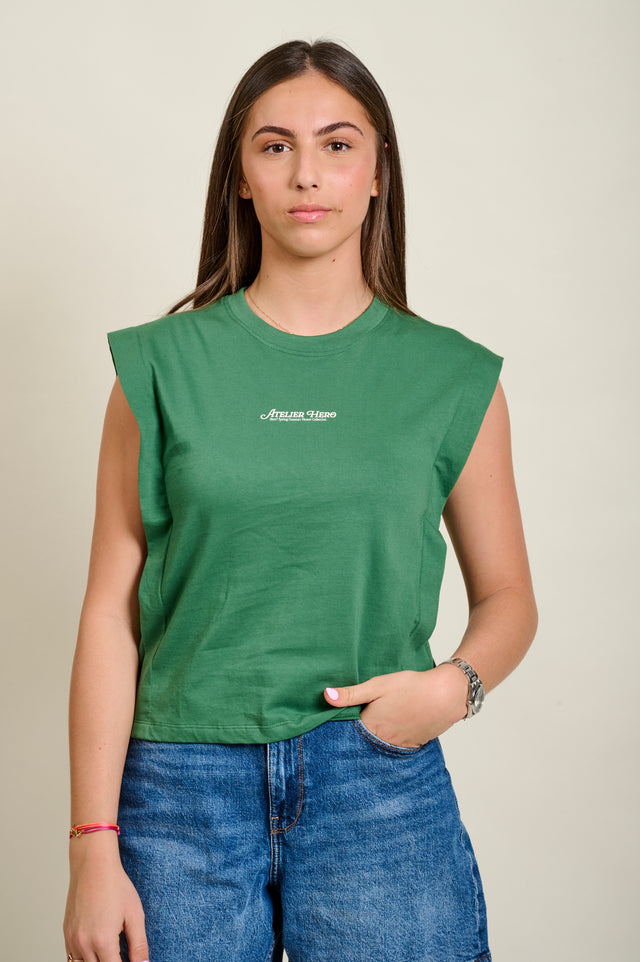 T-SHIRT TOURNESOL WT - BASIL