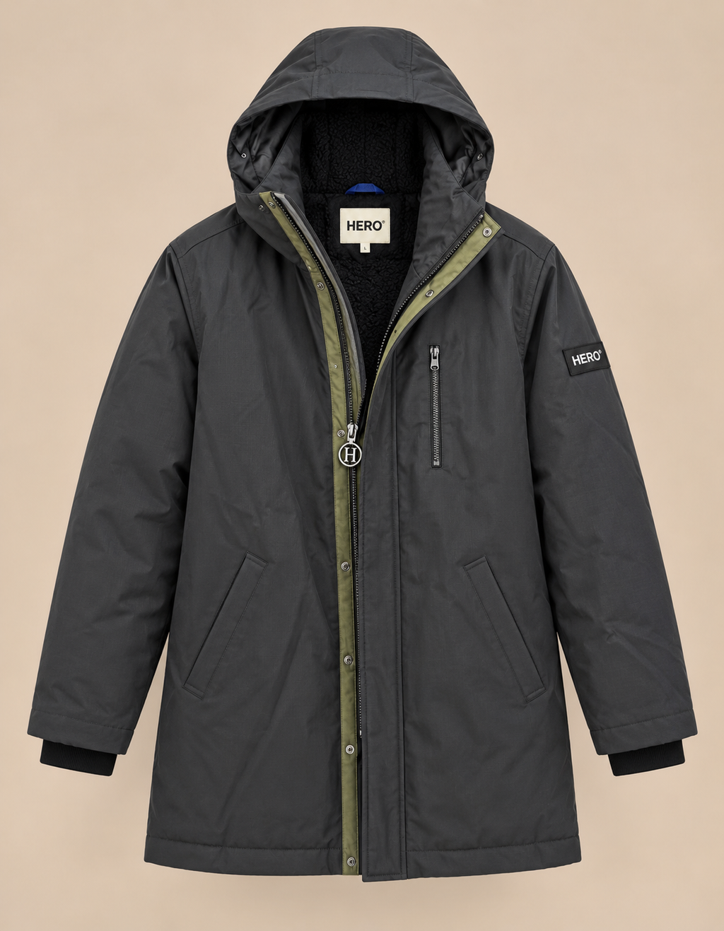 VESTE ALBAN - ANTRACITE