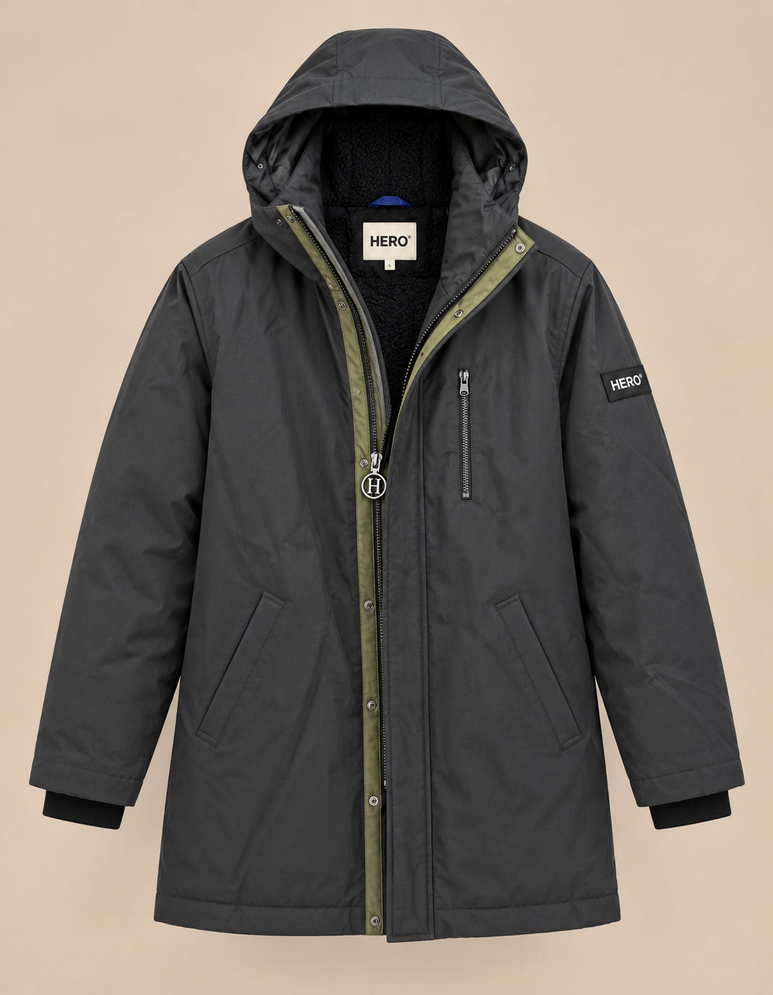 VESTE ALBAN - ANTRACITE
