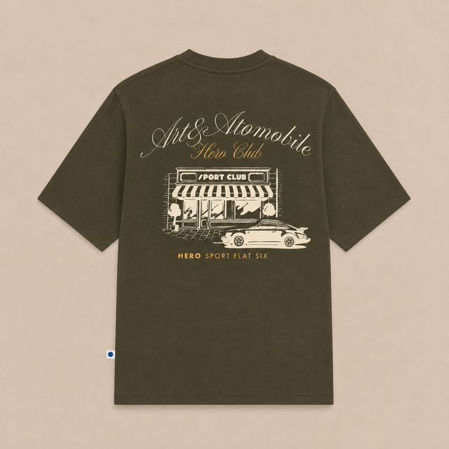 T-SHIRT WINDOW TEE - MILITARY