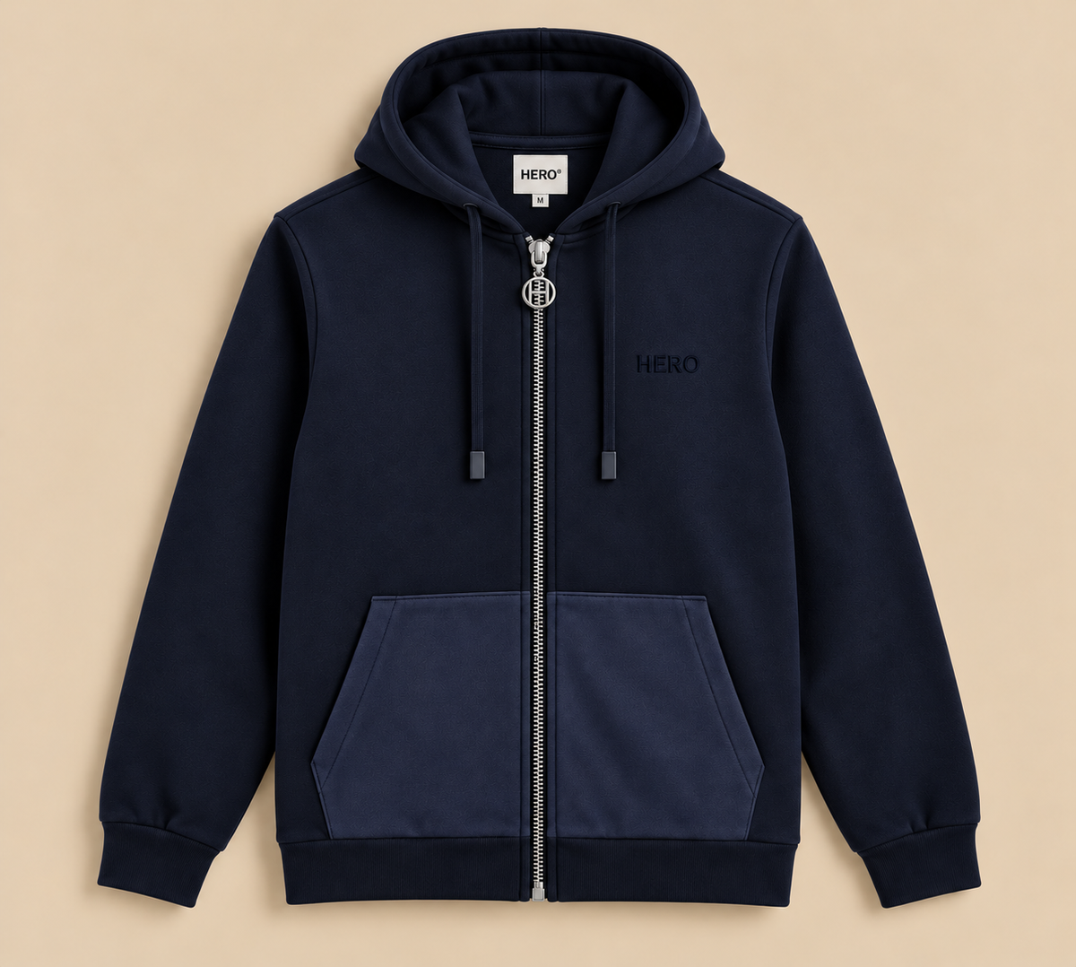 VESTE ADAM ZIP - DARK NAVY