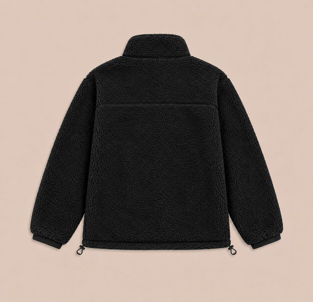 VESTE ALECK POLAIR - BLACK