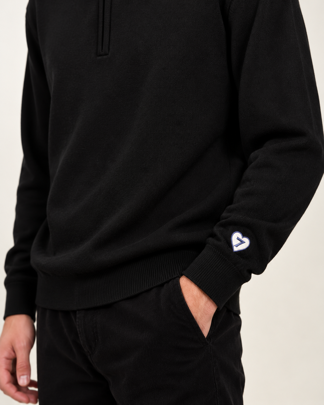 PULL BALDO - BLACK