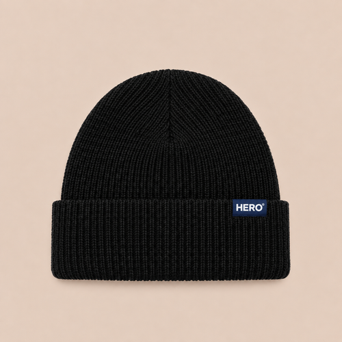 BONNET BEANIE - BLACK