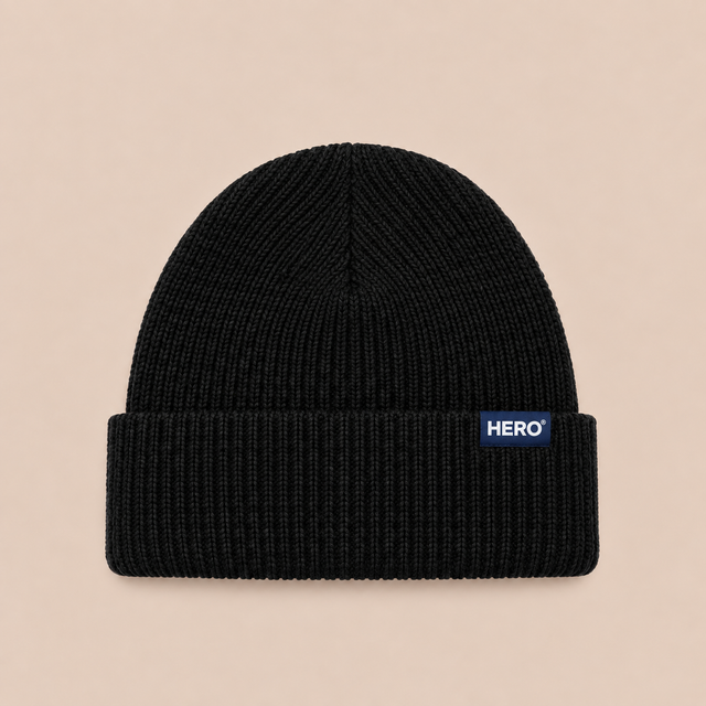 BONNET BEANIE - BLACK
