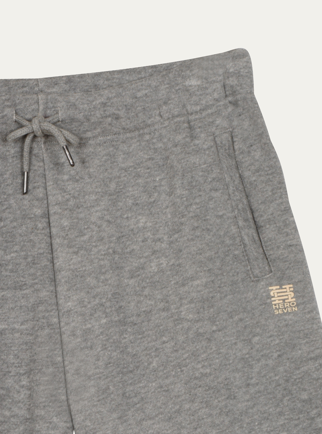 BEST SHORT - GREY MELANGE - FLEE