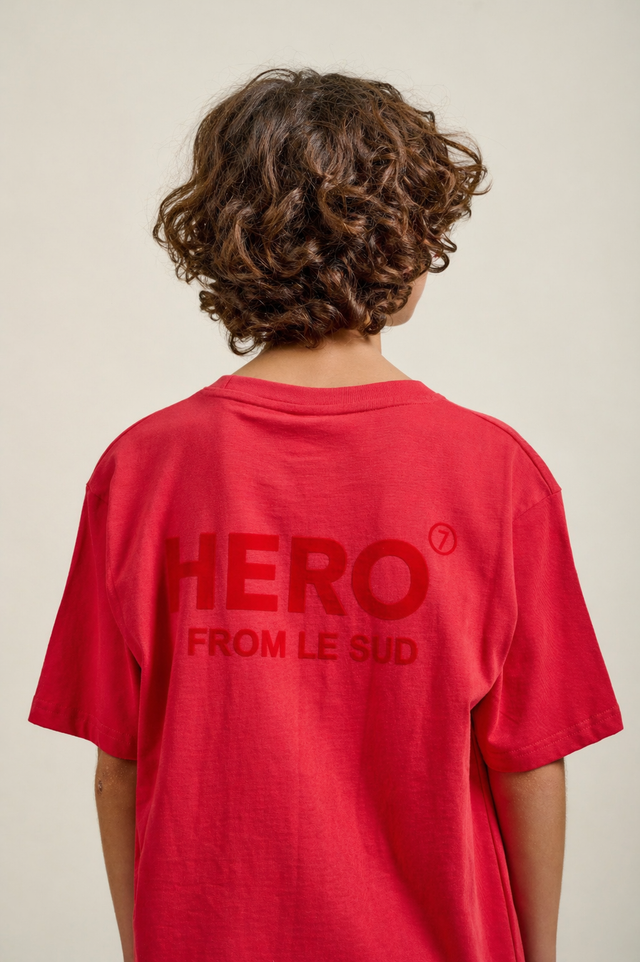 T-SHIRT BEST TEE KID - BERRY ROSE